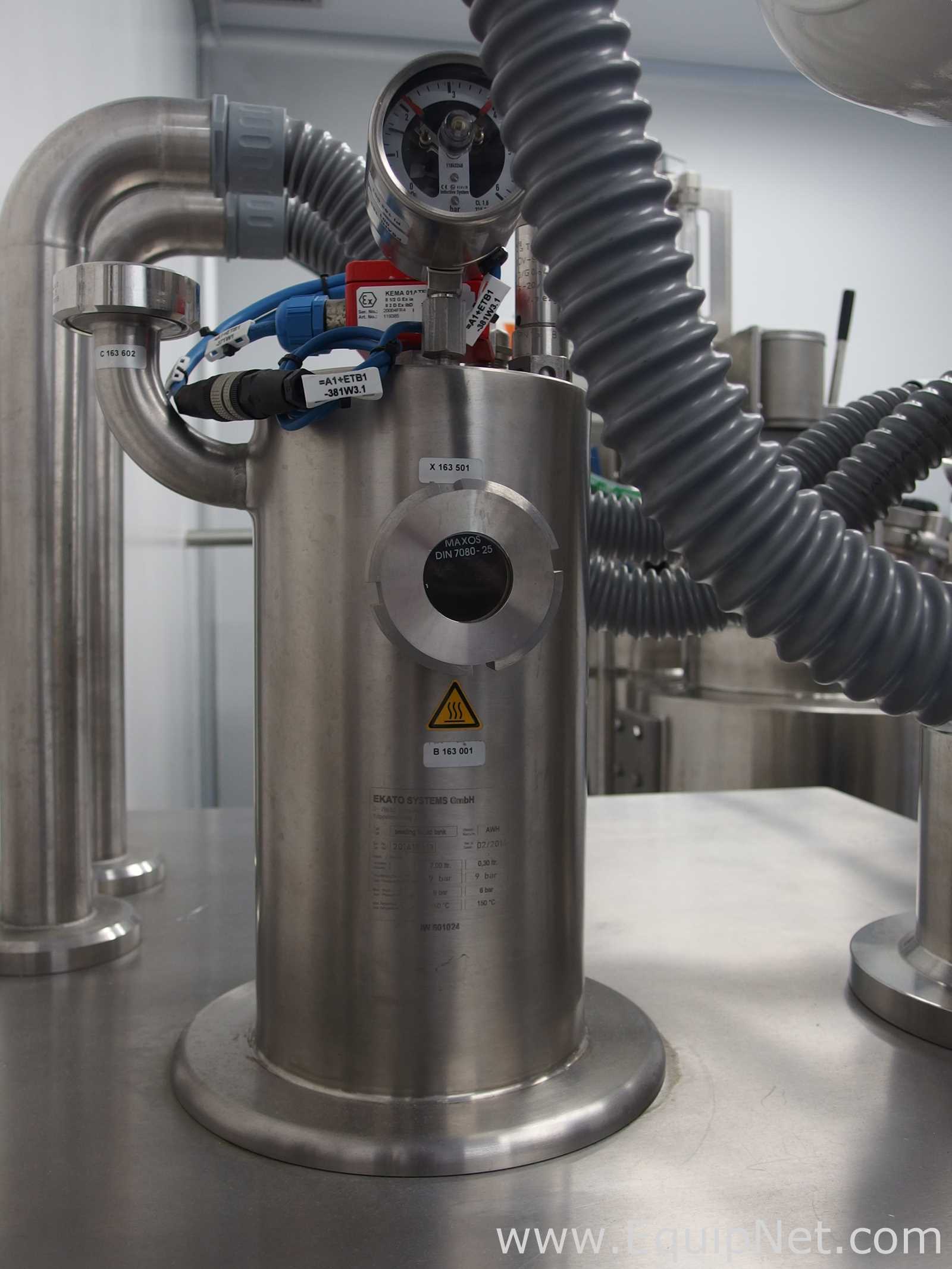 Ekato Unimix SRC50 Vaccum Emulsifying and Homogenizing System with W50/W25 Auxiliary Vessels