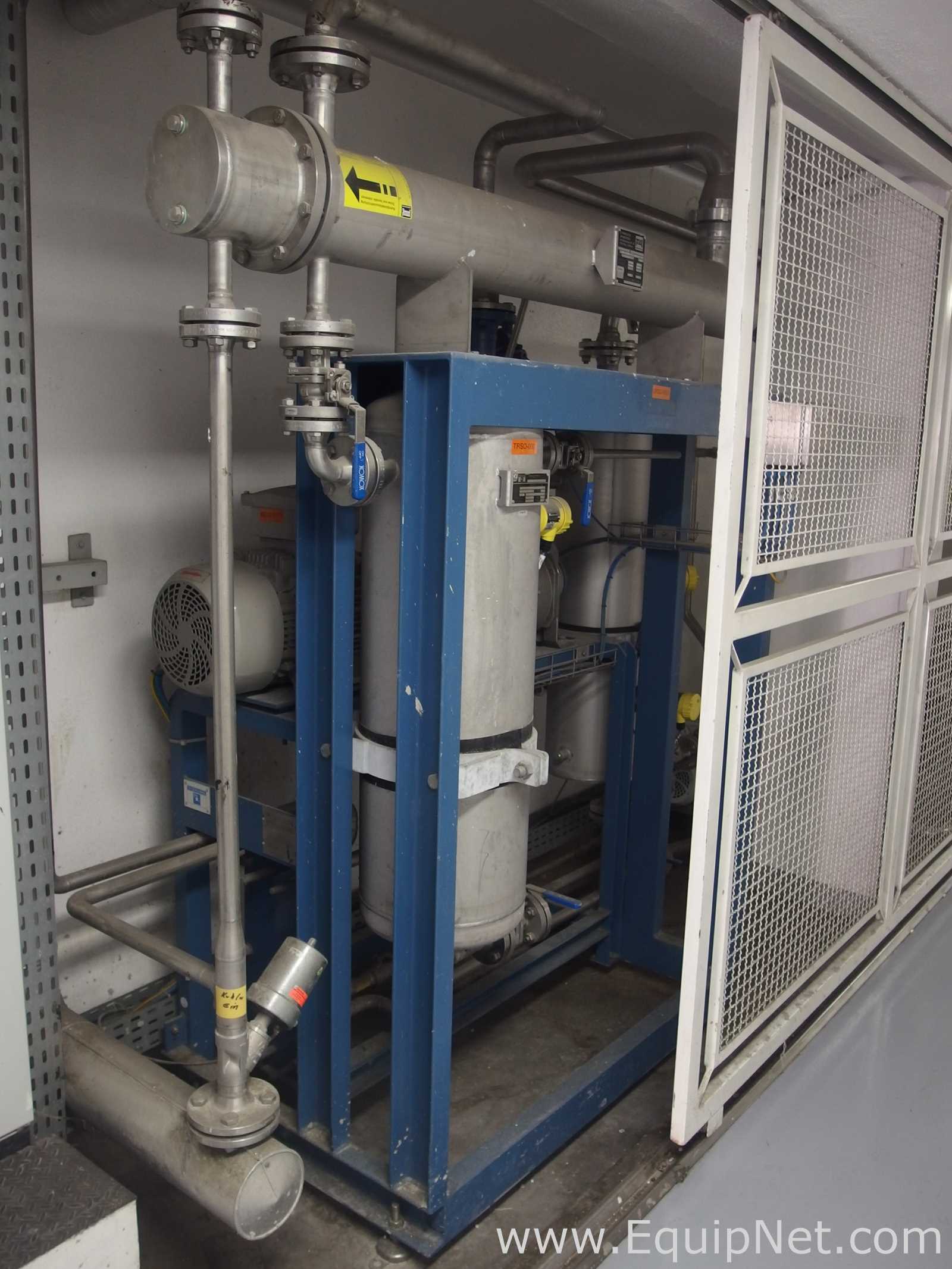 Ekato Unimix SRC50 Vaccum Emulsifying and Homogenizing System with W50/W25 Auxiliary Vessels