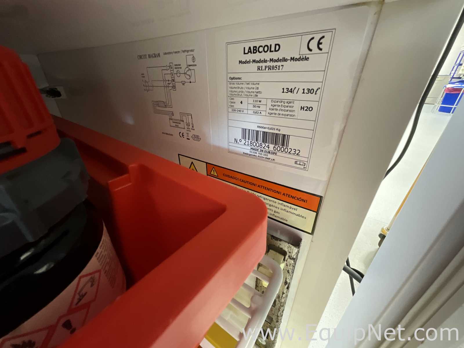 Labcold RLPR0517 Spark Free 130 Litre Under Counter Laboratory Refrigerator