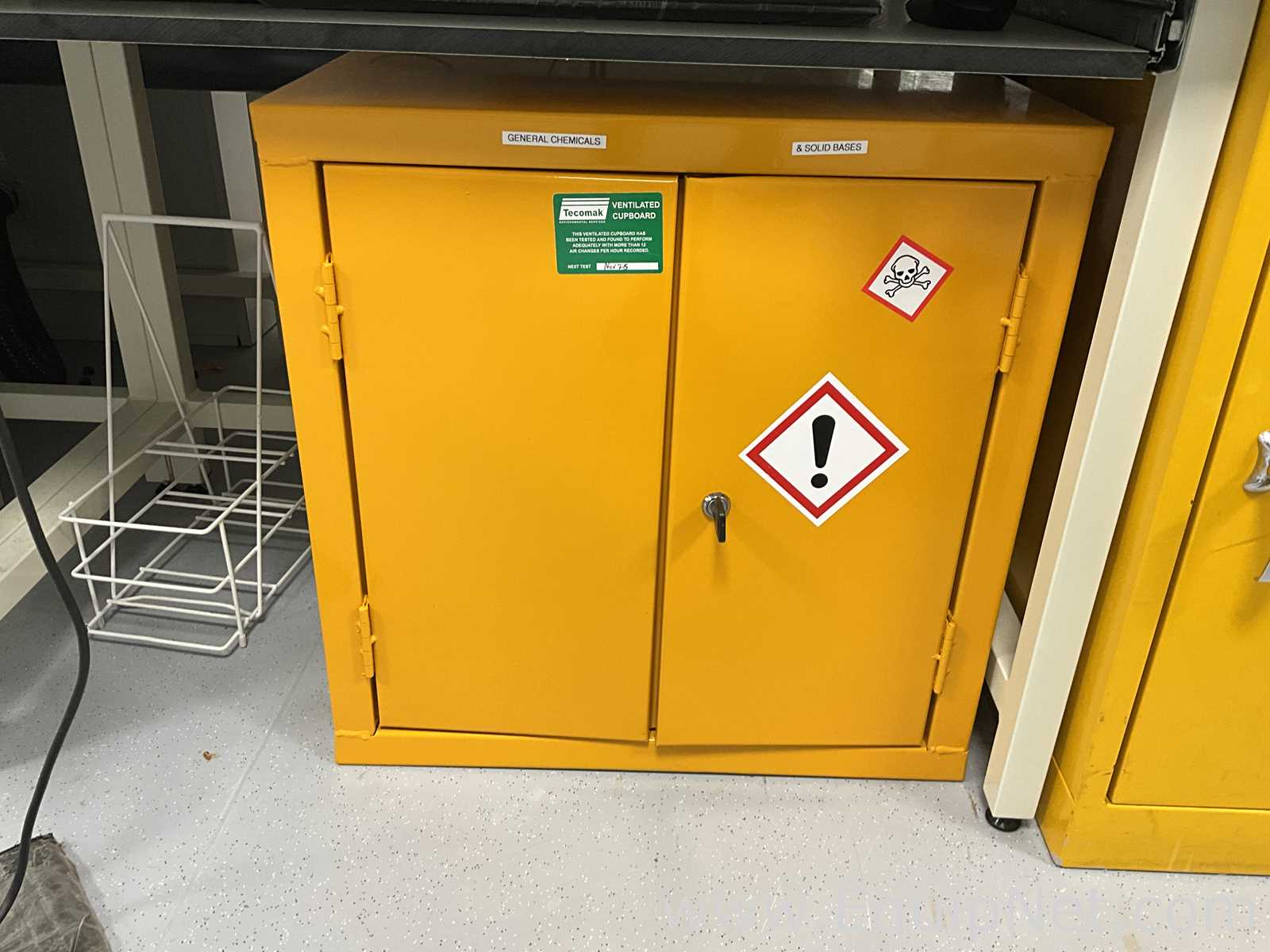 Gabinete de Almacenamiento de Inflamables  Requisitos de aire  KGS