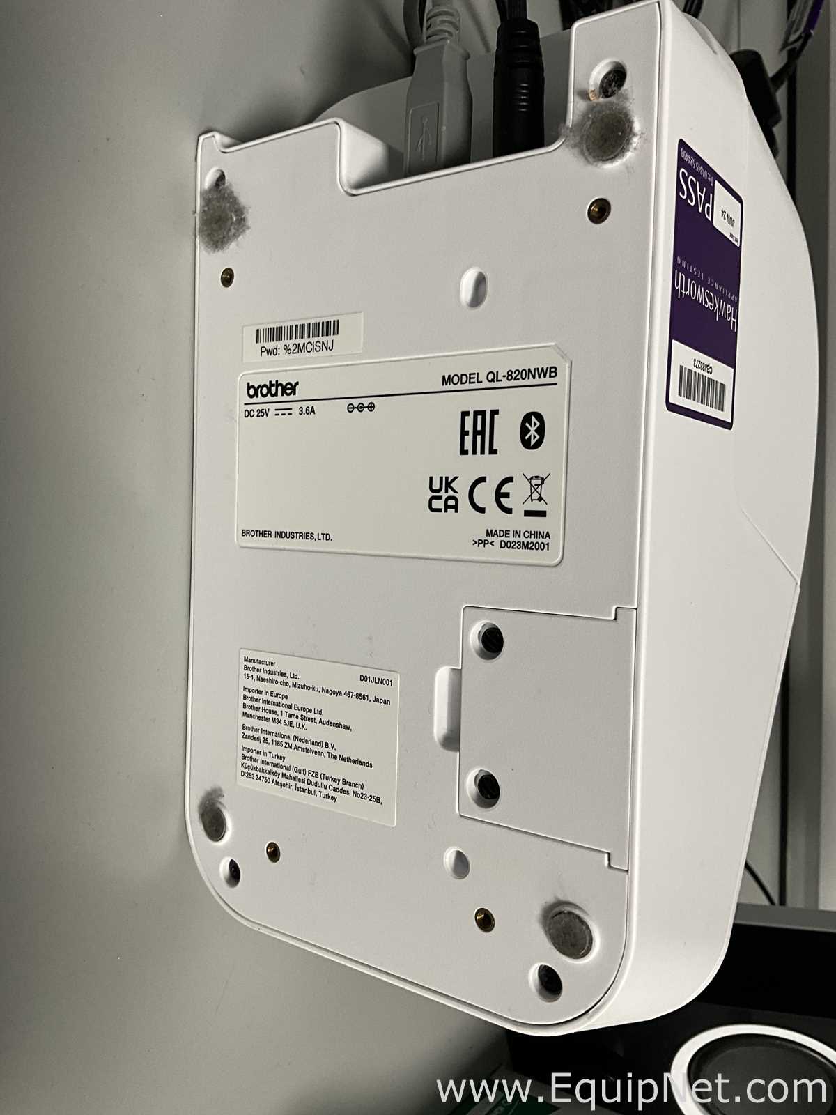 Brother Industries QL-820NWB Adhesive Label Printer