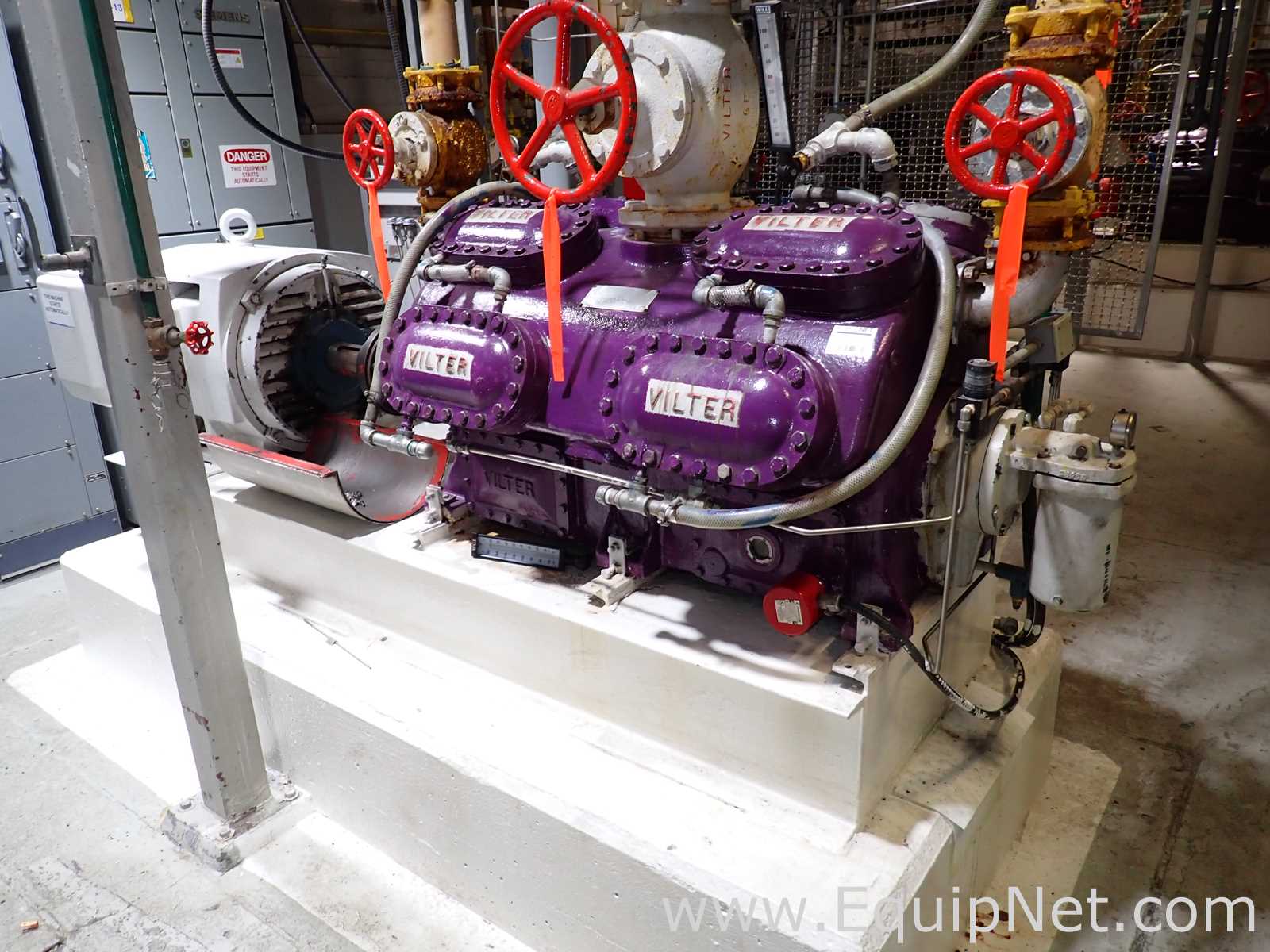 Vilter VMC 440 Reciprocating Compressor 55-35