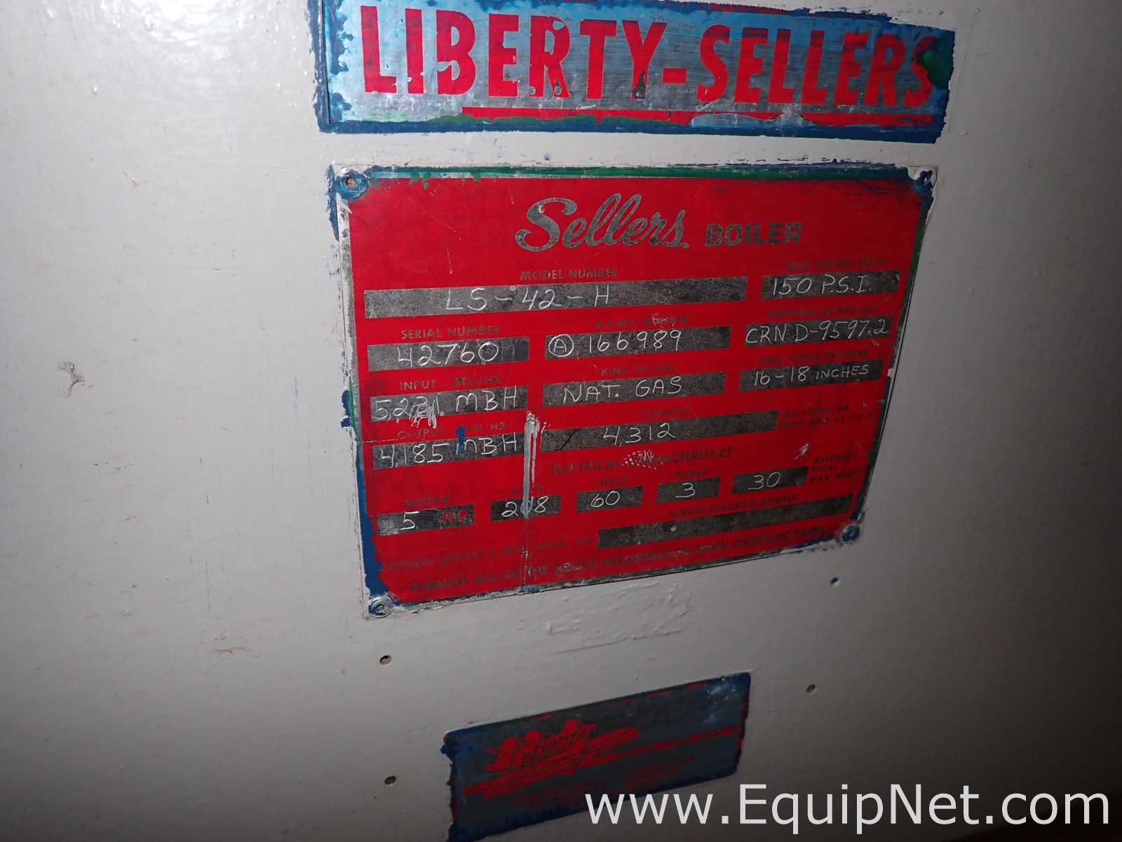 Liberty-Sellers LS-42-H Gas-Fired Boiler 55-03