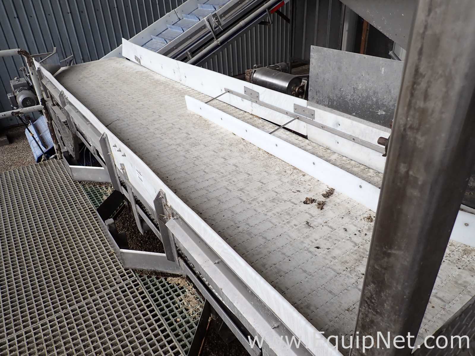 Long Plastic Transfer Belt Conveyor 08-12
