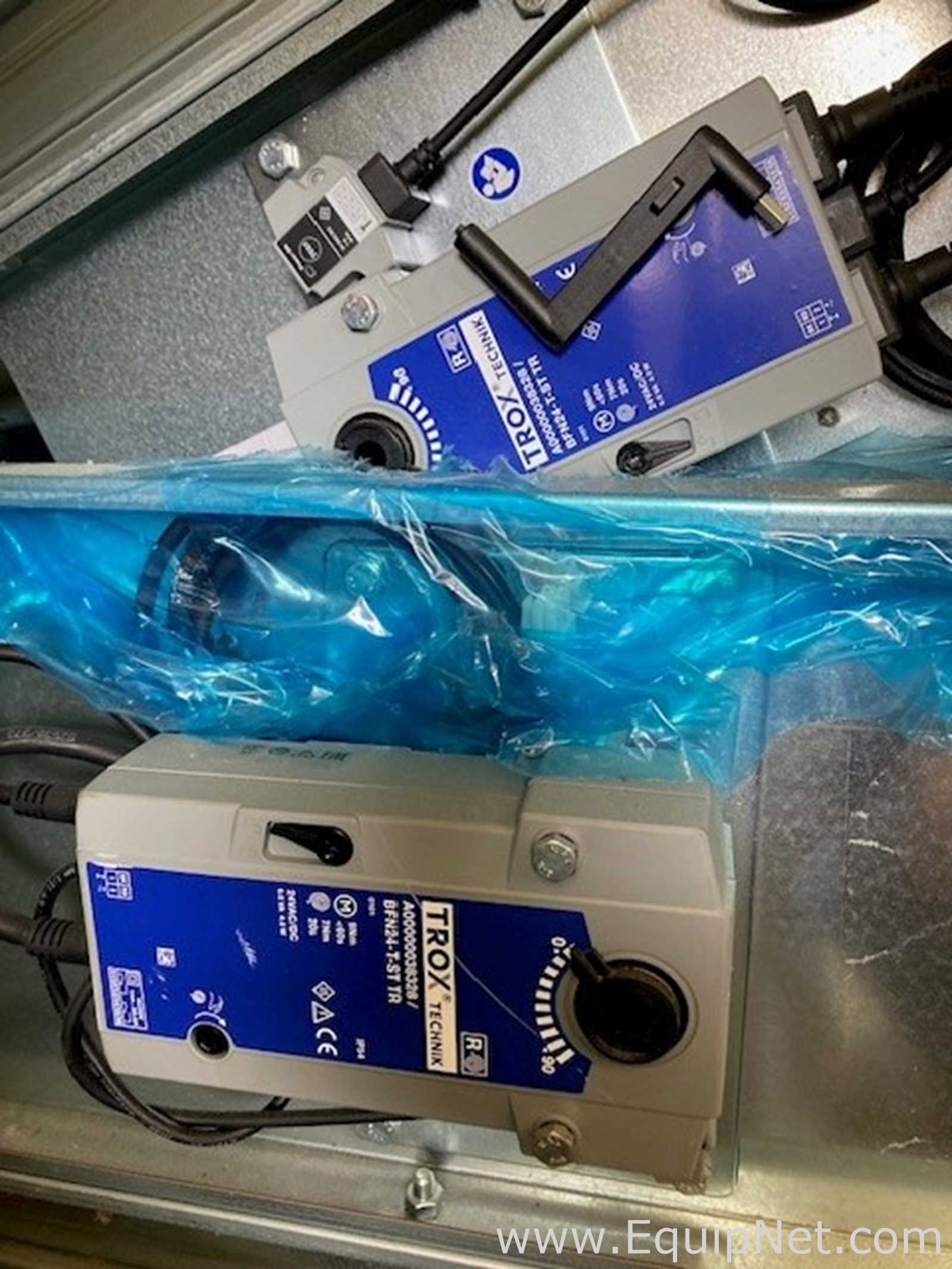 lote de  7 Ensaios de Reação ao Fogo Trox FK-K90 FK-EU/DE/......./Z45
