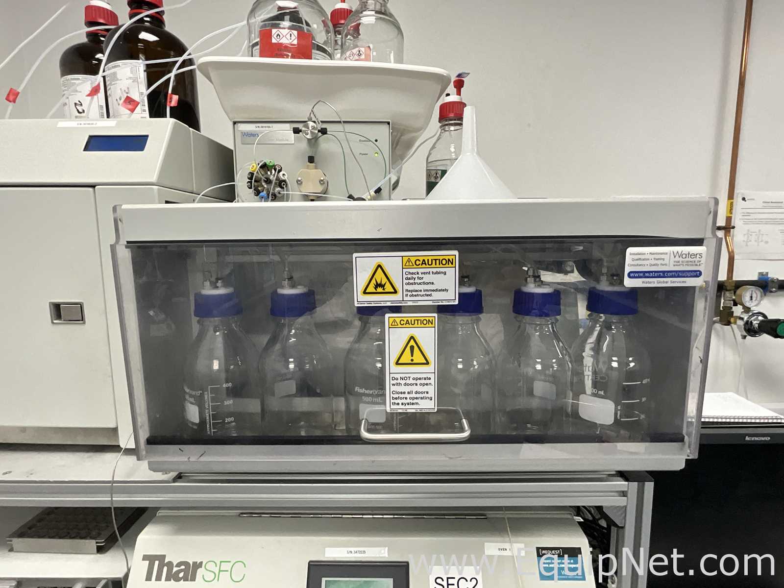 Thar Instruments SFC Fluid Delivery System and Analytical-2-Prep Oven with Waters Fraction Collector