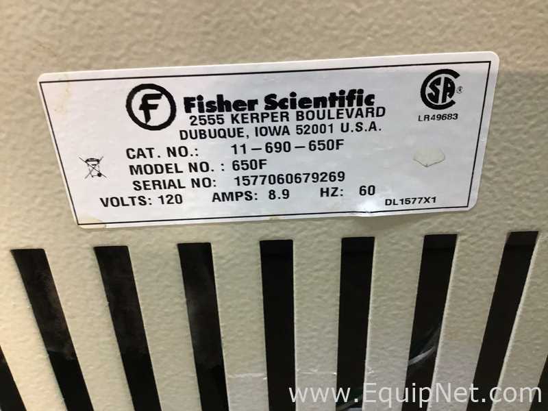 Incubadora Fisher Scientific 650F