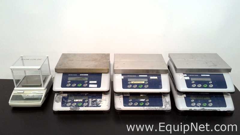 Lot of 7 Mettler Toledo Balances and Scales