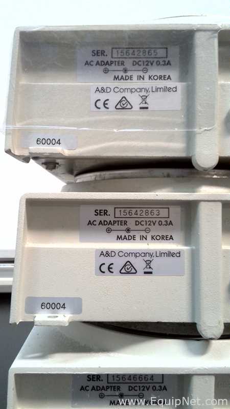 Lote de 15 Báscula AND Company Limited  