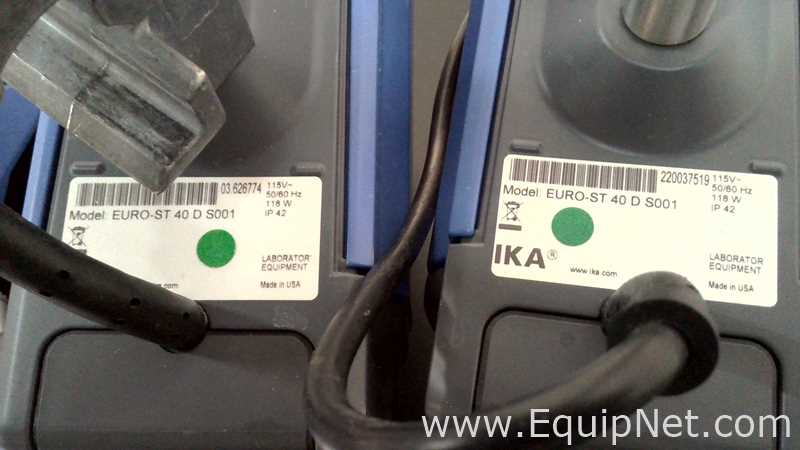 Lot of 11 IKA Overhead Lab Mixers