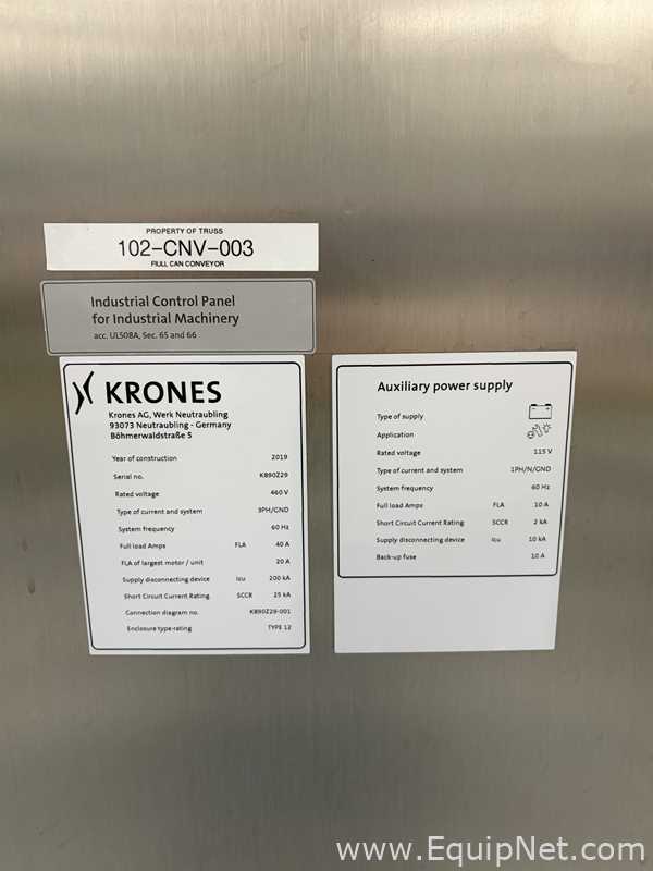Transportadora Krones SynCo