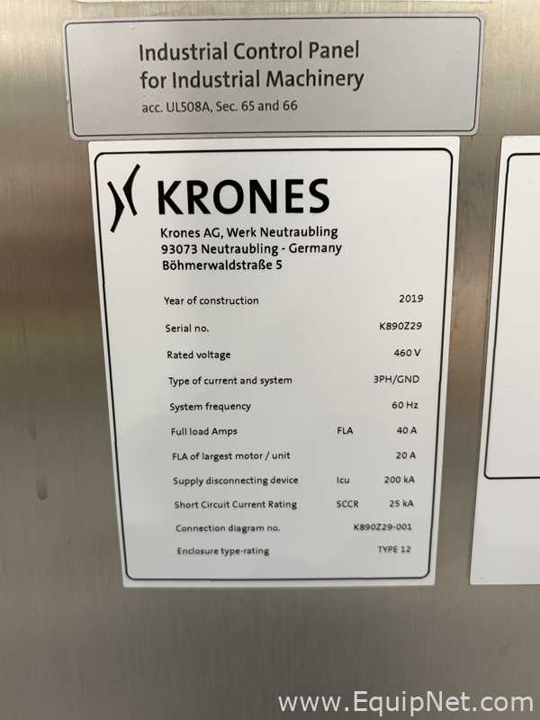 Transportadora Krones SynCo