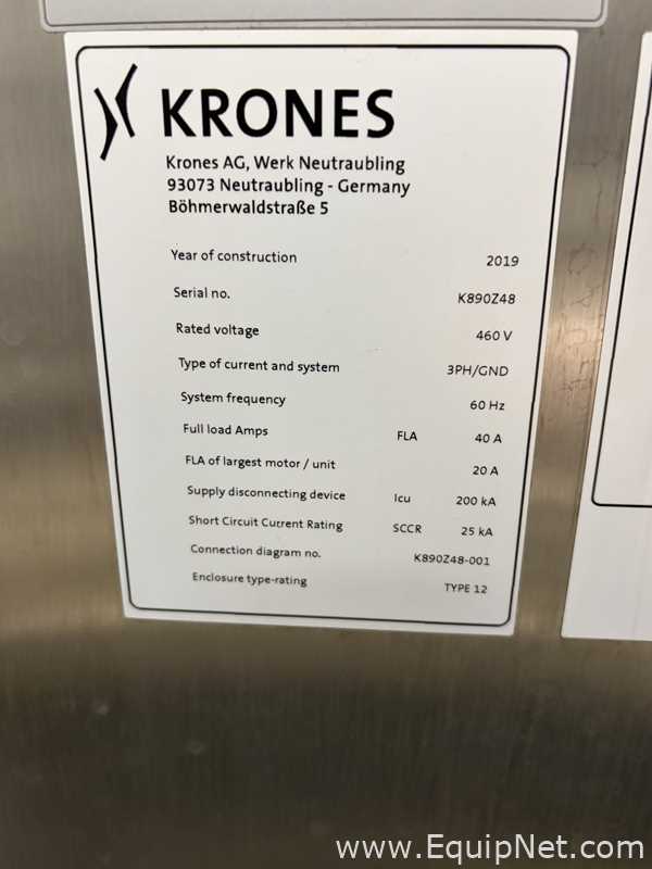 Rotuladora Krones Topmatic