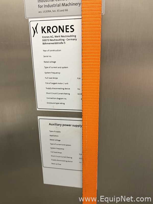 Rotuladora Krones Topmatic