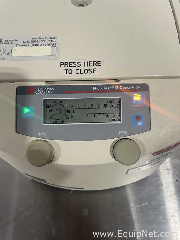 Laborzentrifuge Beckman Coulter Microfuge 18