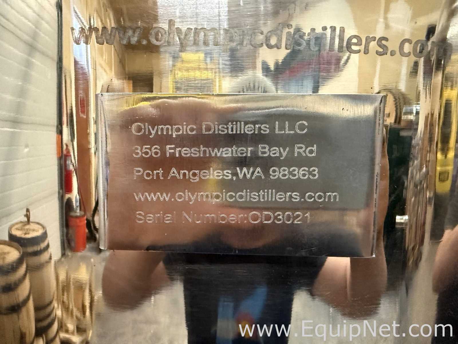 Unused Olympic Distillers 800L Jacketed Cylindrical Fermentation Vessel