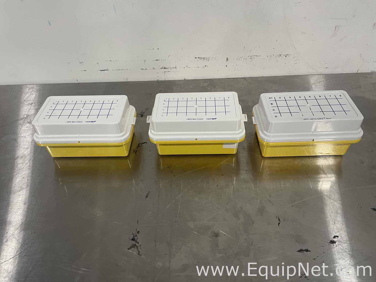 Lot of 3 VWR Mini Cooler