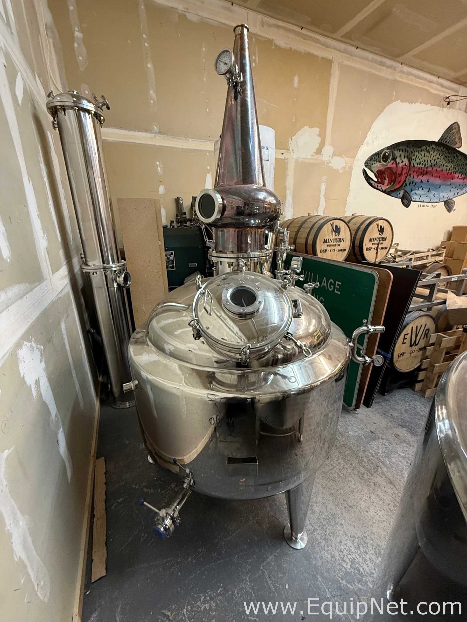 Unused Olympic Distillers 100 Gallon Tequila Still