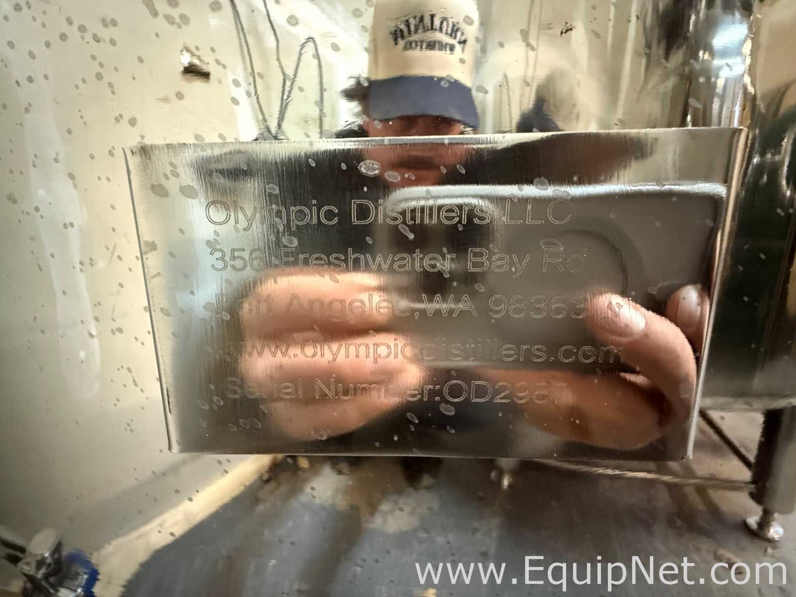 Unused Olympic Distillers 100 Gallon Tequila Still