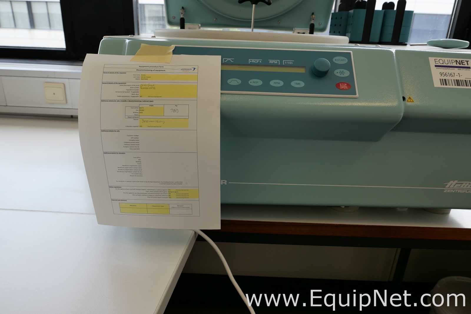 Centrífuga para laboratorio Hettich Rotanta 460 R