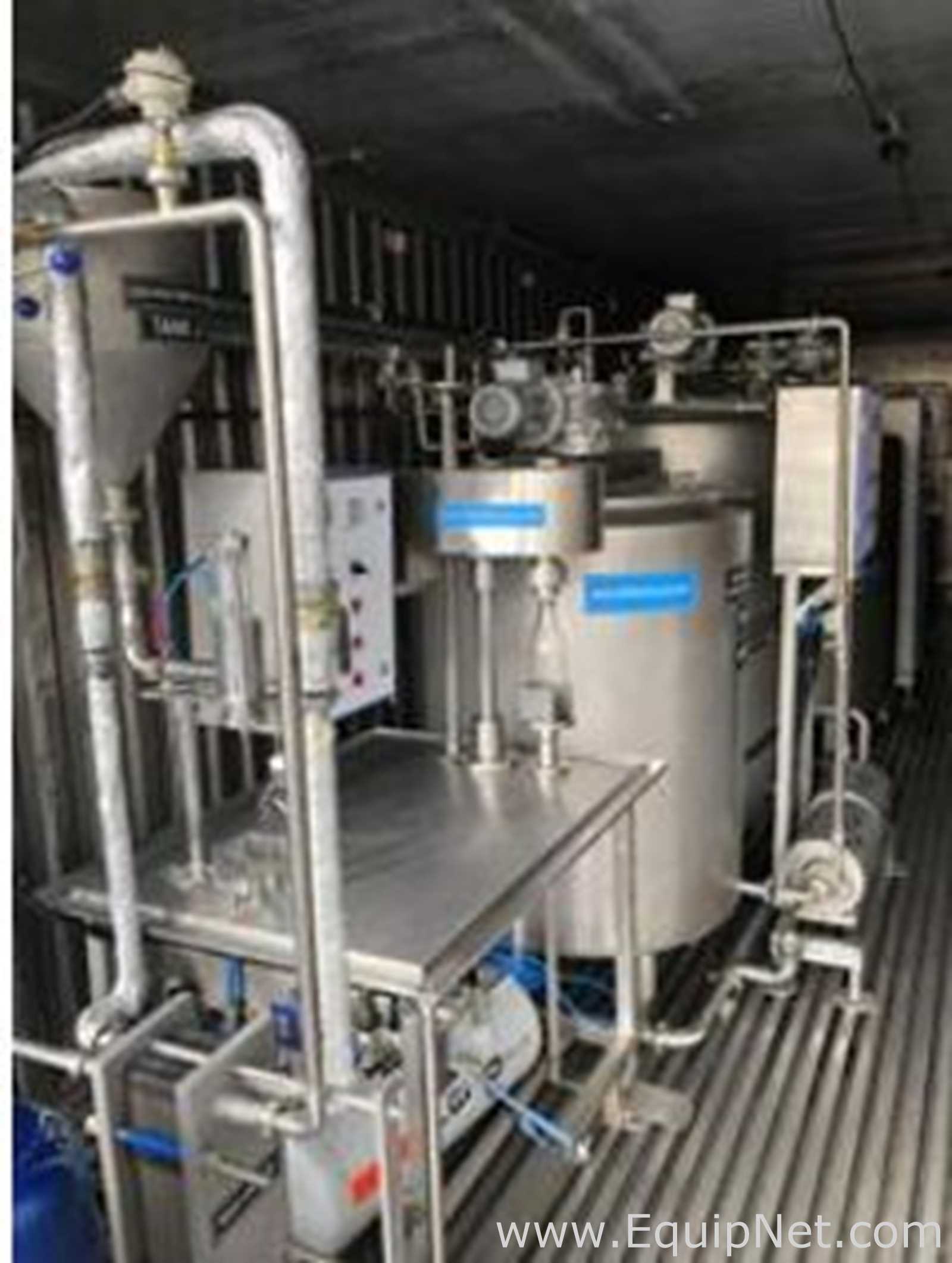 Pasteurizador Milk Factory USA Requisitos de aire 500 L. Sin usar