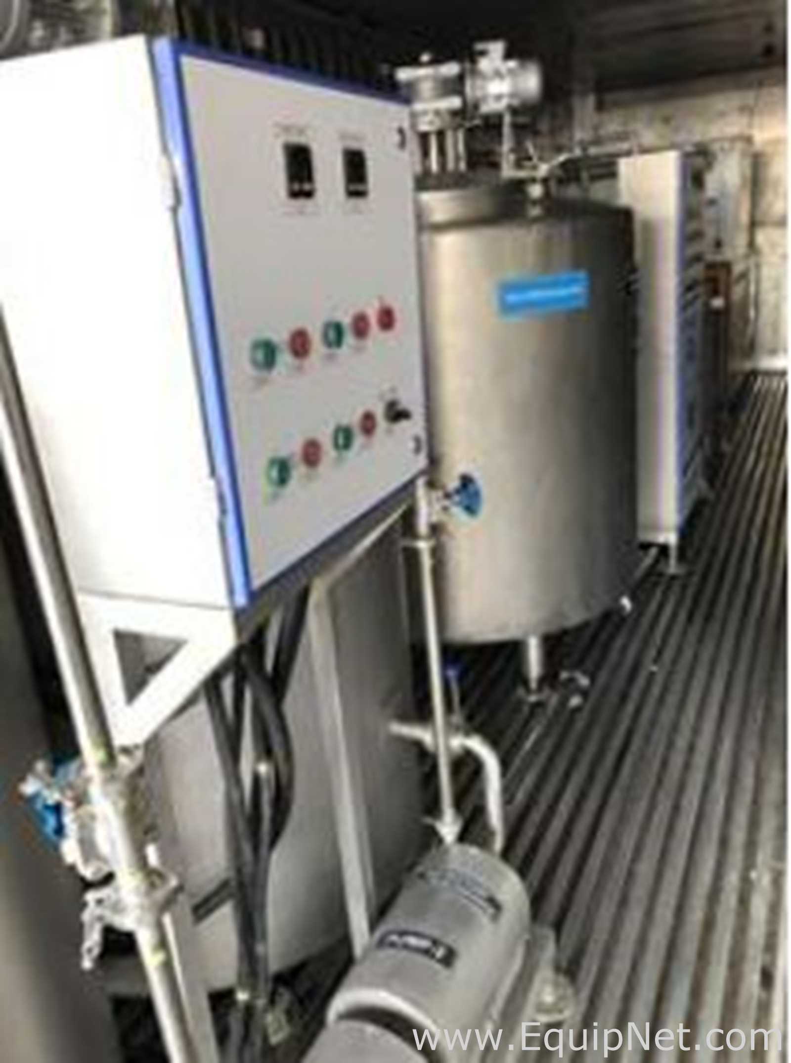Pasteurizador Milk Factory USA Requisitos de aire 500 L. Sin usar