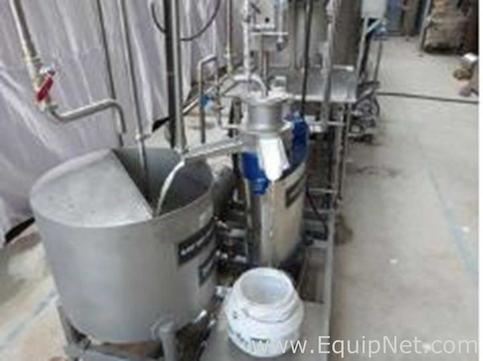Pasteurizador Milk Factory USA Requisitos de aire 500 L. Sin usar