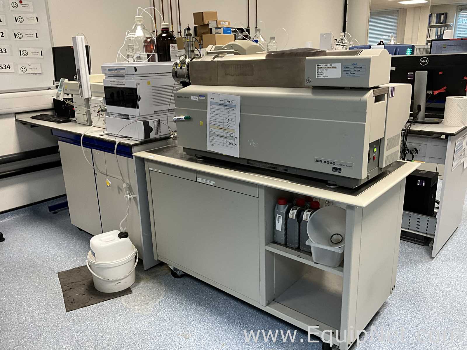 AB Sciex API 4000 LC/MS Mass Spectrometer With Agilent Infinity 1290 HPLC System
