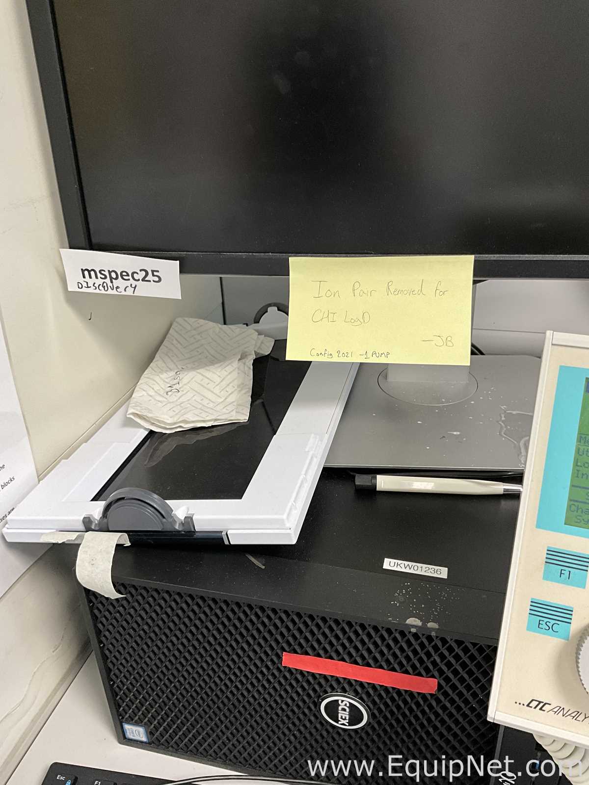 AB Sciex 4000 Q TRAP LC/MS Mass Spectrometer With Agilent Infinity 1290 HPLC System