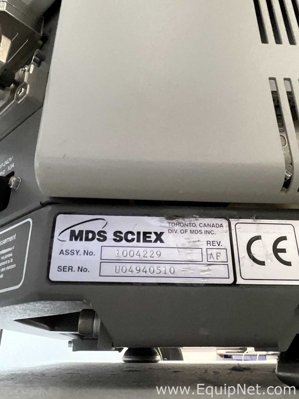 AB Sciex 4000 Q TRAP LC/MS Mass Spectrometer With Agilent Infinity 1290 HPLC System