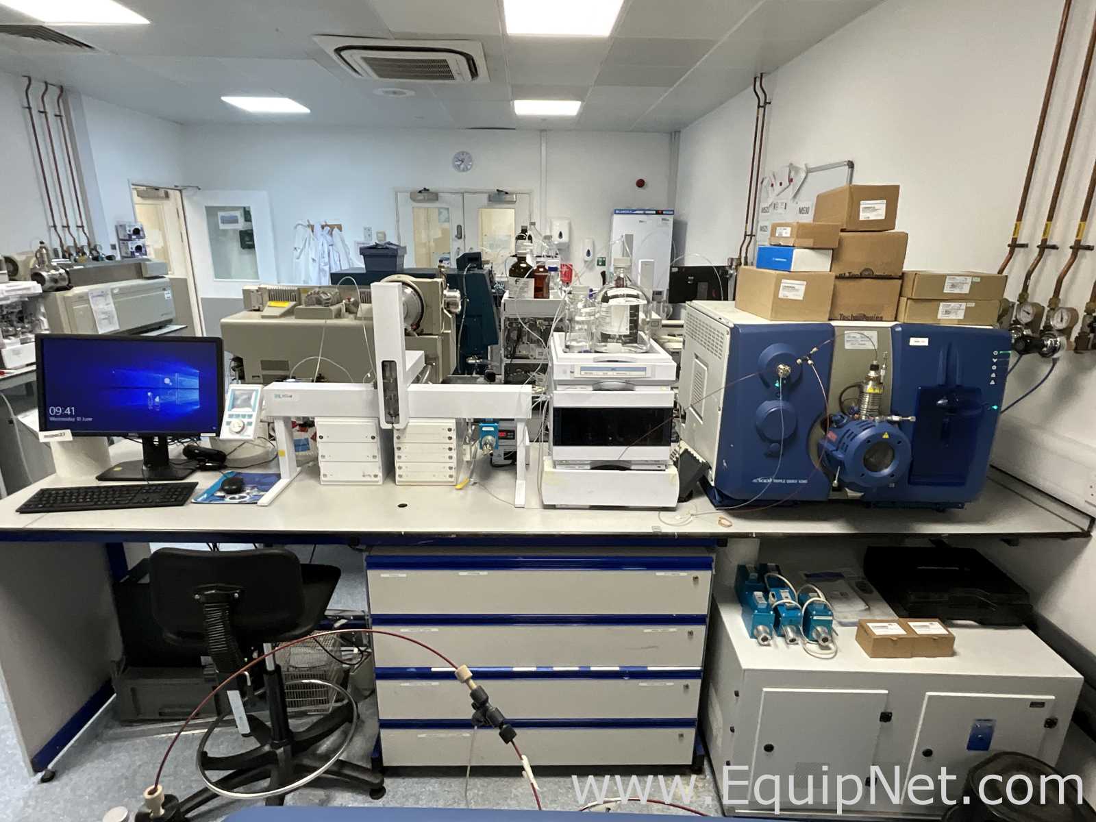 AB Sciex Triple Quad 6500 Mass Spectrometer With Agilent Infinity 1290 HPLC System