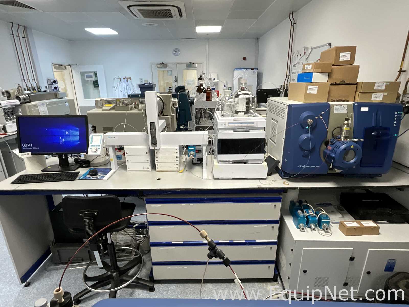 AB Sciex Triple Quad 6500 Mass Spectrometer With Agilent Infinity 1290 HPLC System