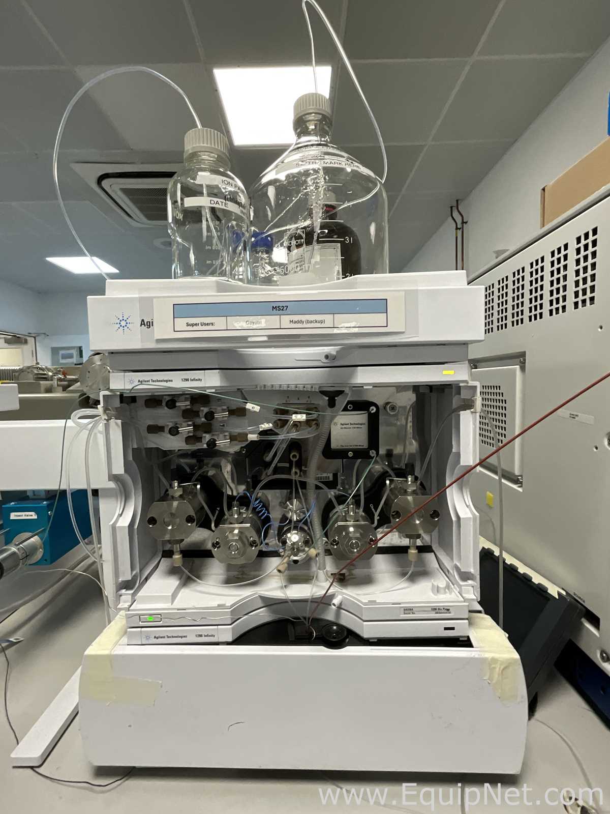 AB Sciex Triple Quad 6500 Mass Spectrometer With Agilent Infinity 1290 HPLC System