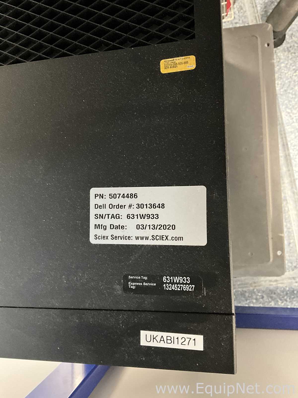 AB Sciex Triple Quad 6500 Mass Spectrometer With Agilent Infinity 1290 HPLC System