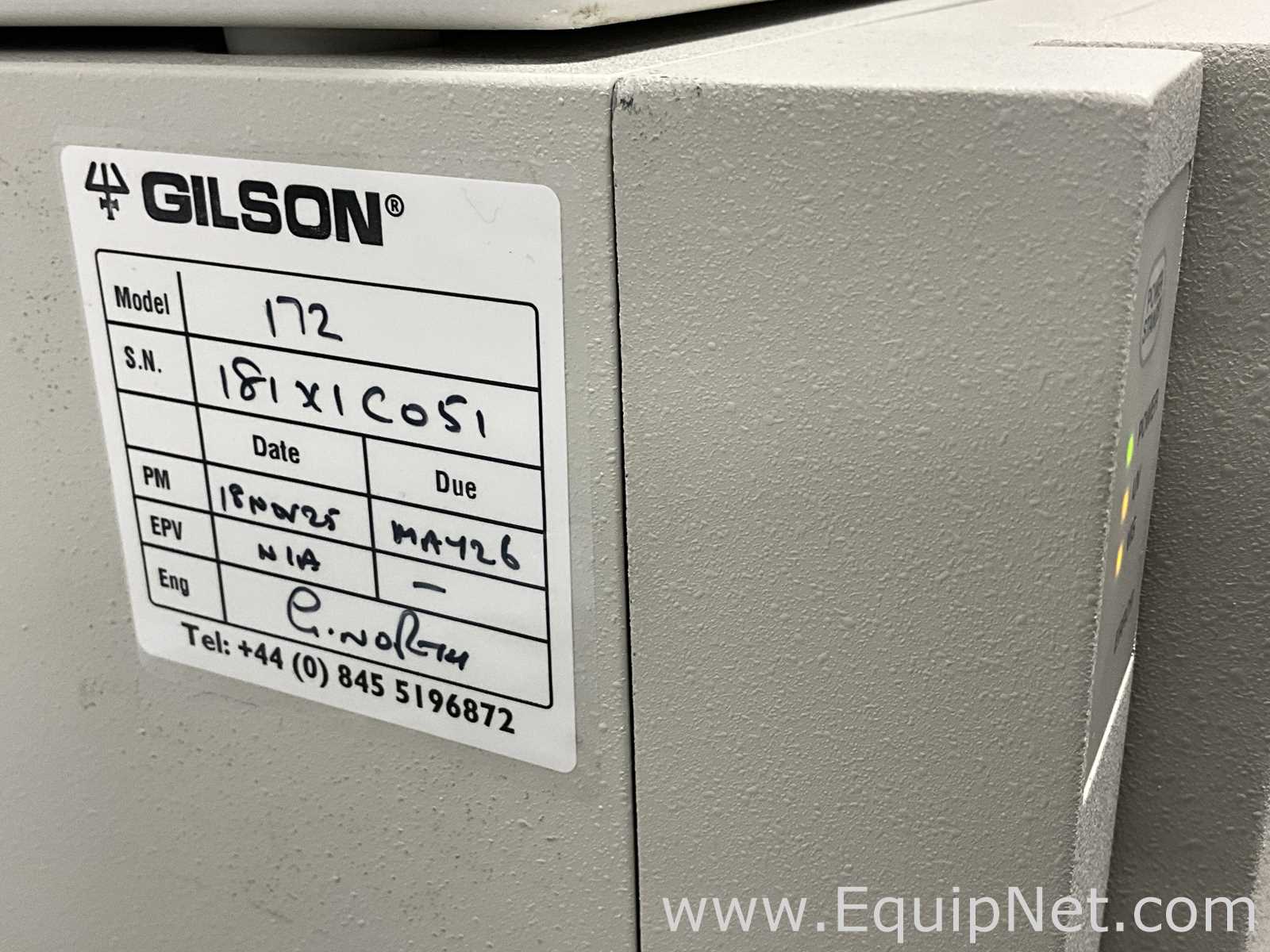 Gilson HPLC System with 172 DAD Detector and Prep FC Fraction Collector