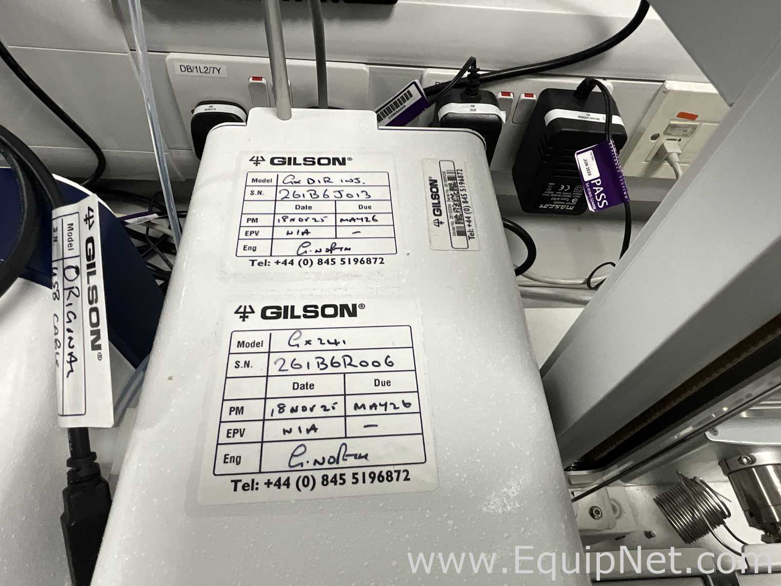 Gilson HPLC System with 172 DAD Detector and Prep FC Fraction Collector