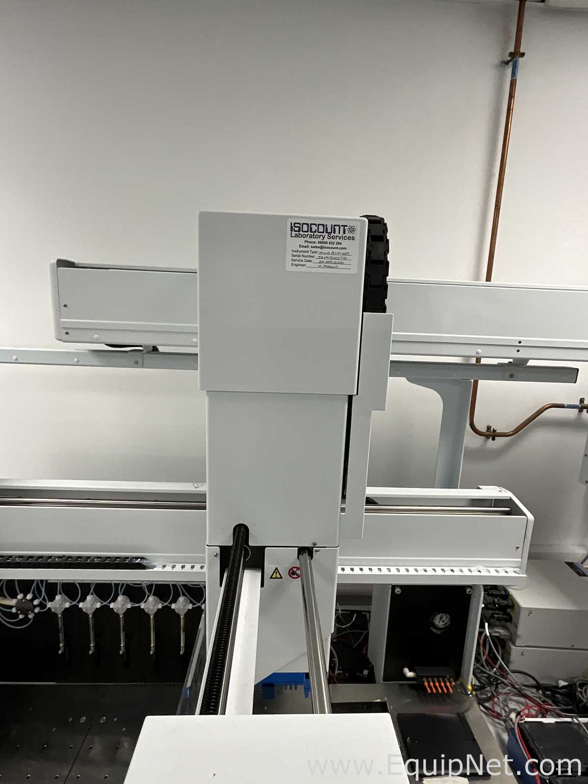Perkin Elmer JANUS 8 Tip Liquid Handler Automated Work Station With Platestak and Gripper Platform