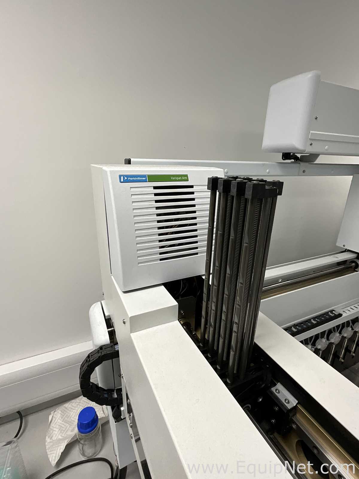 Perkin Elmer JANUS 8 Tip Liquid Handler Automated Work Station With Platestak and Gripper Platform