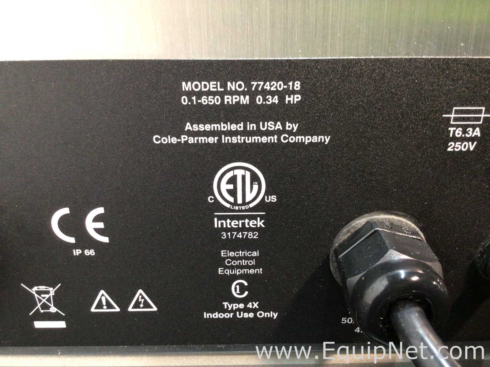 Bomba Peristáltica Cole-Parmer 77420-18