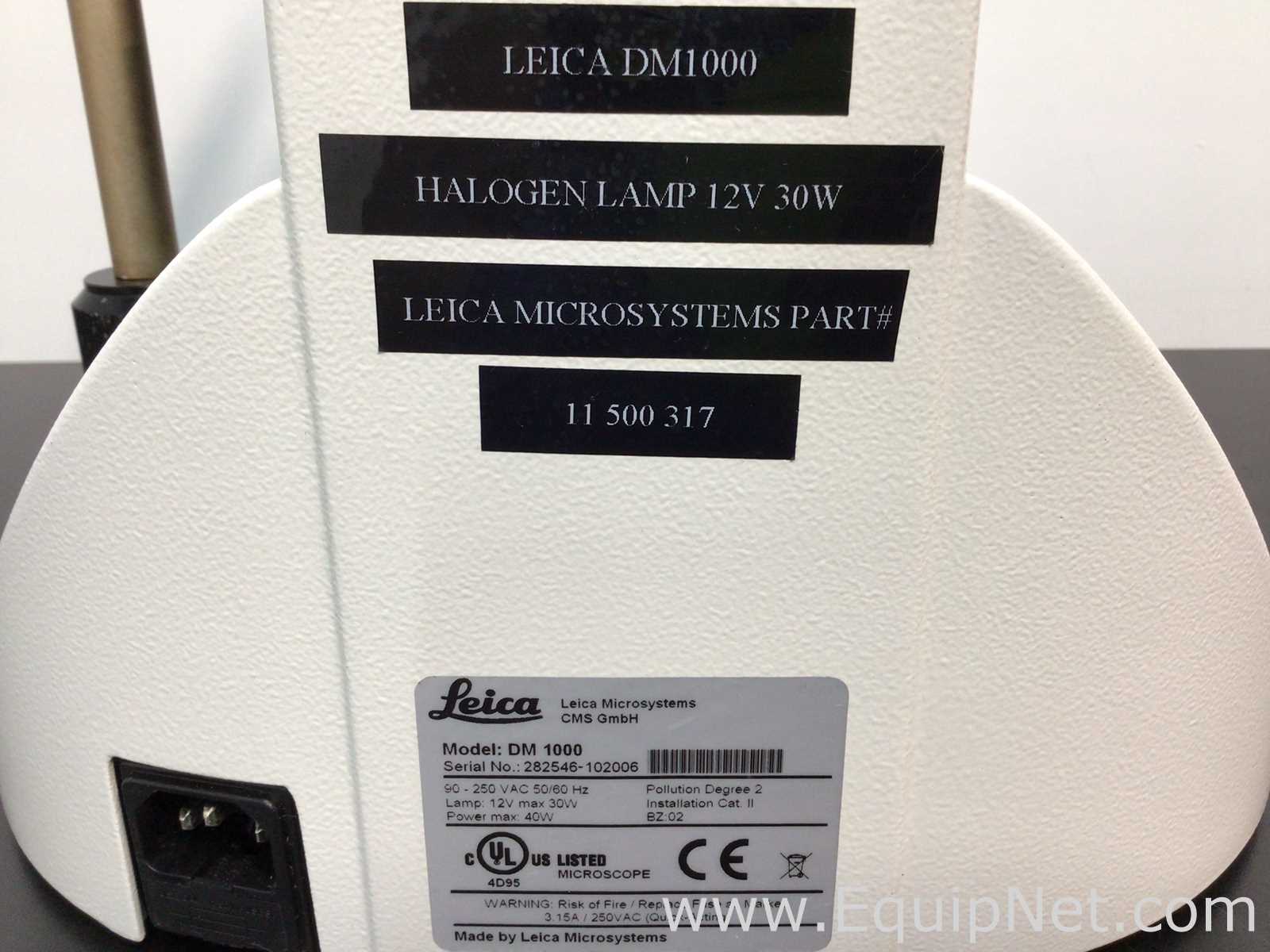 Leica DM1000 Binocular Microscope