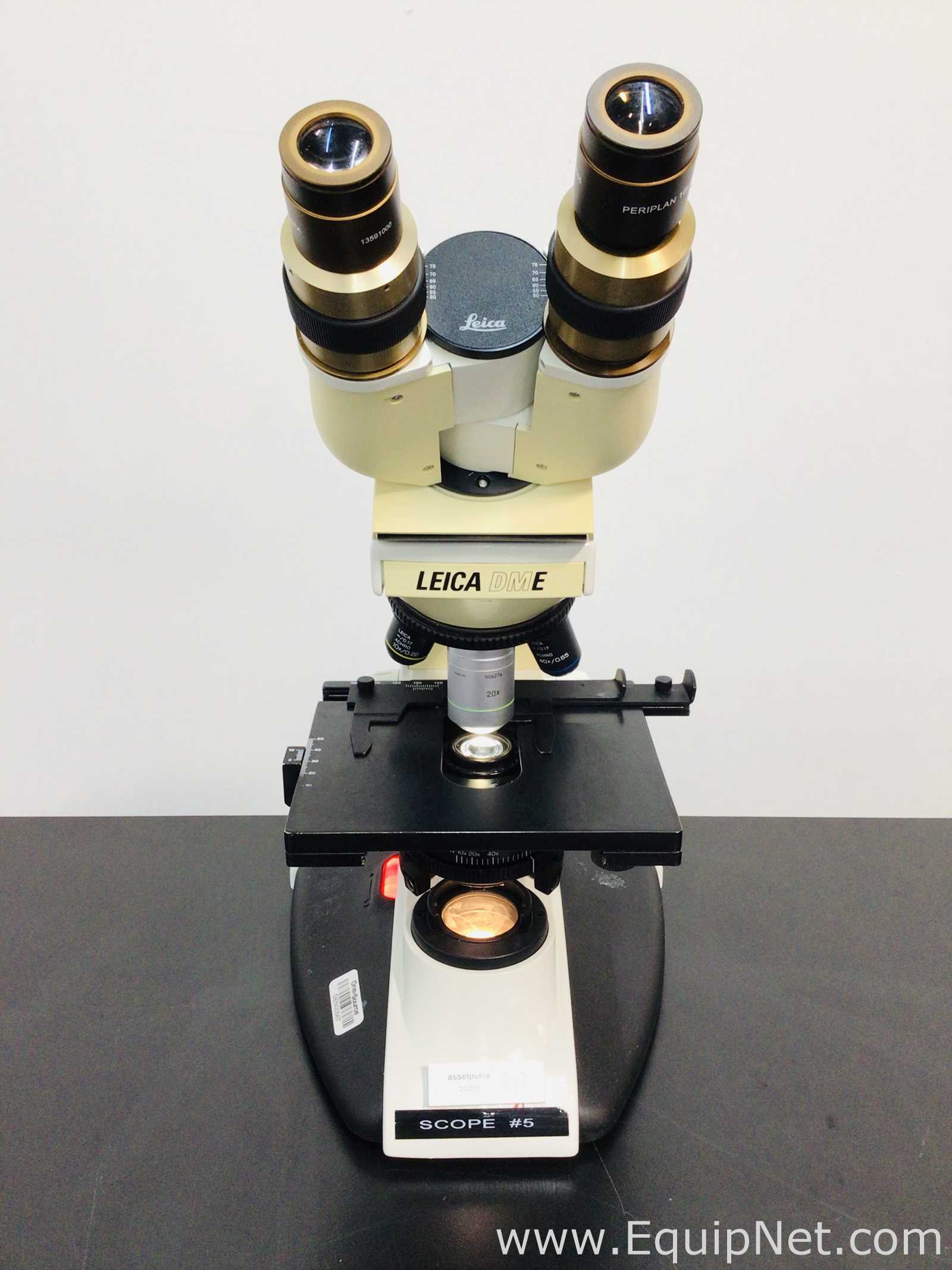 Leica DME Binocular Microscope