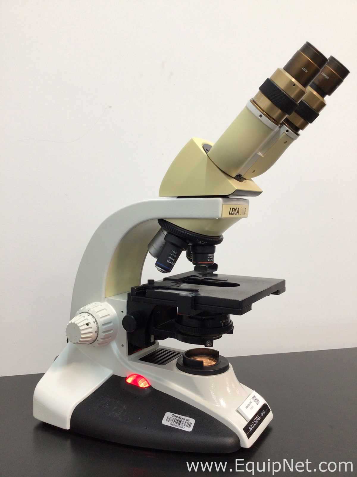 Leica DME Binocular Microscope