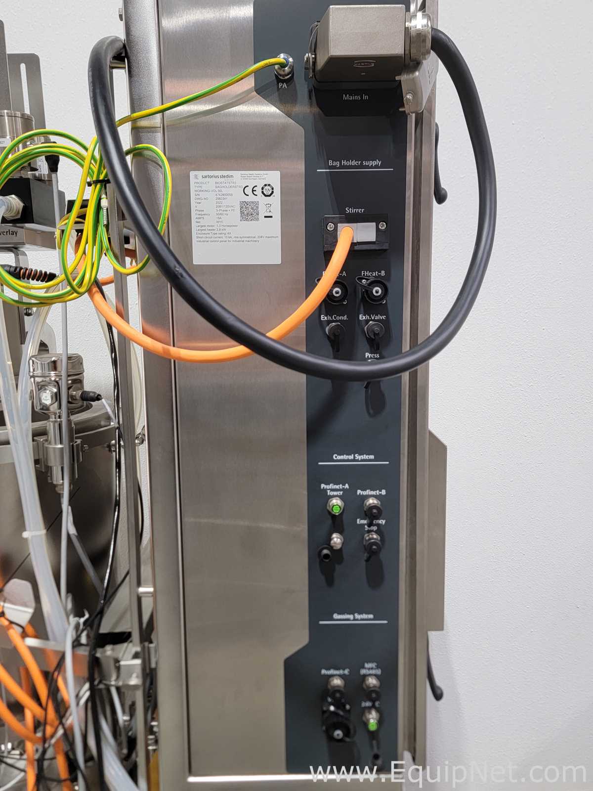 Biorreactor SARTORIUS STEDIM BIOTECH 50L