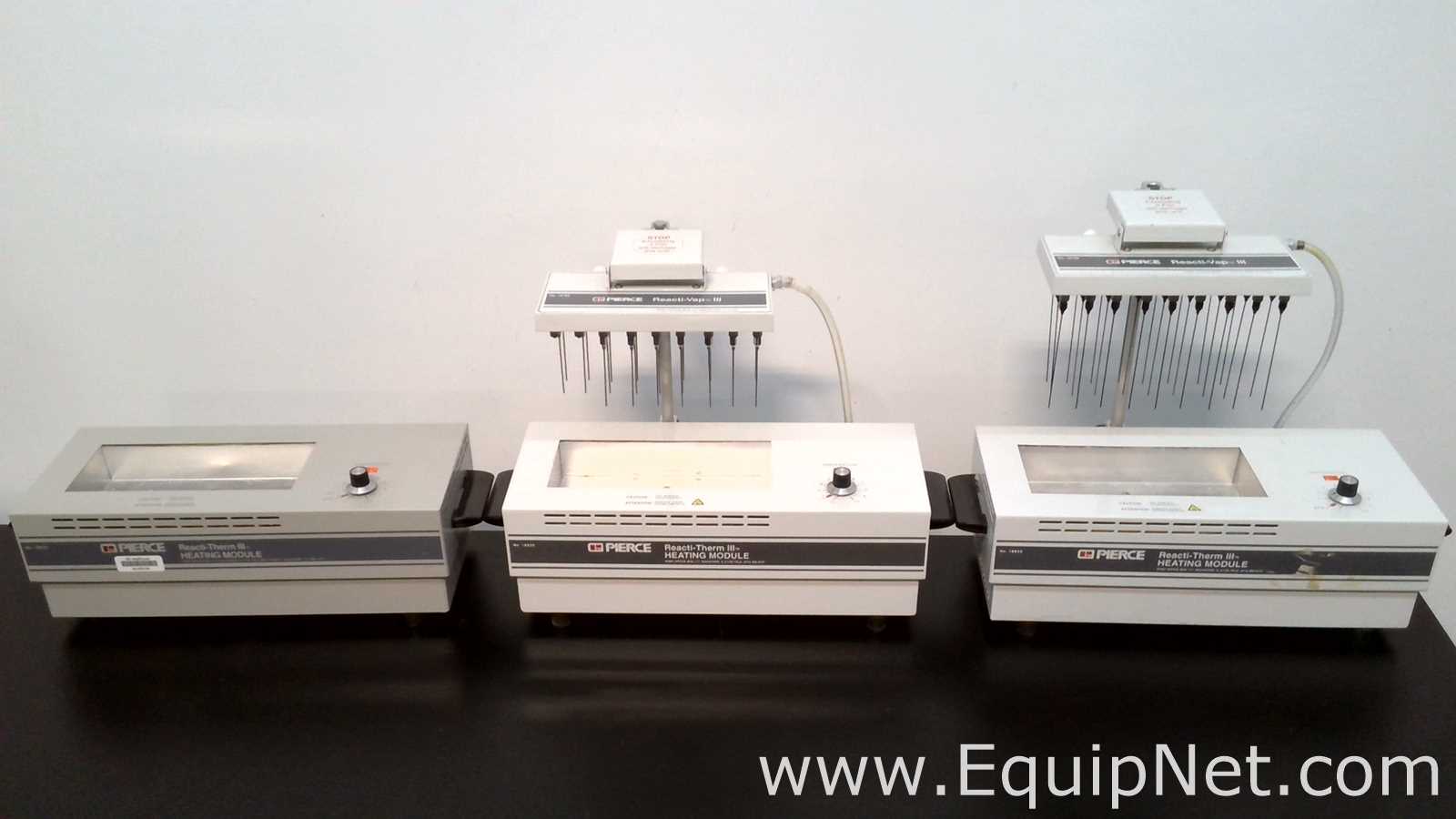 lote de  3 Evaporador Pierce Reacti-Therm III