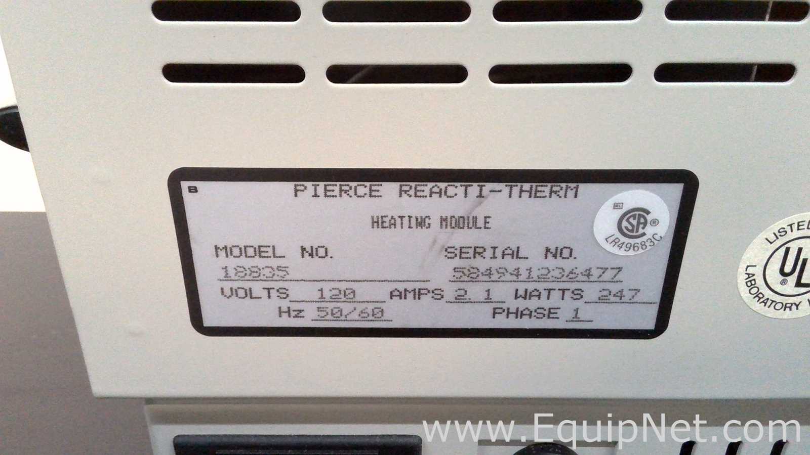 lote de  3 Evaporador Pierce Reacti-Therm III