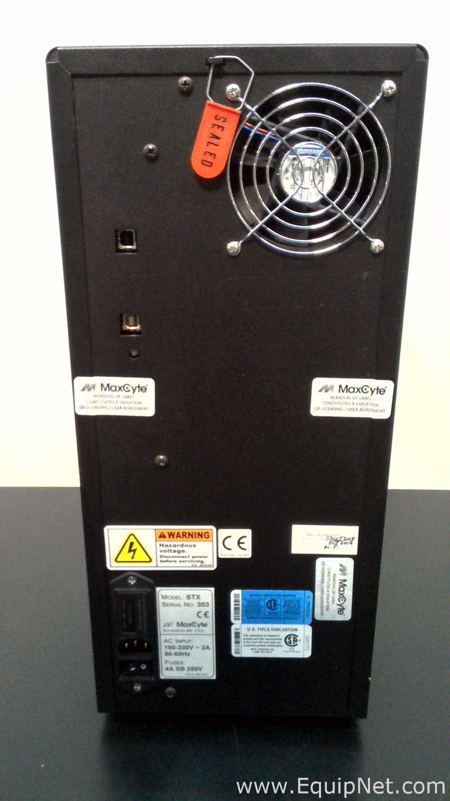 Analizador Maxcyte STX