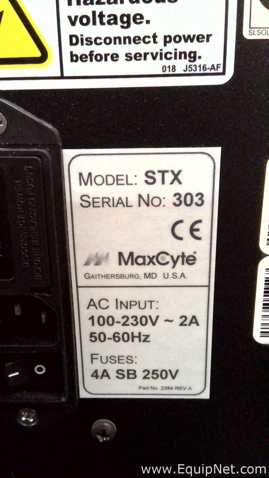 Analizador Maxcyte STX