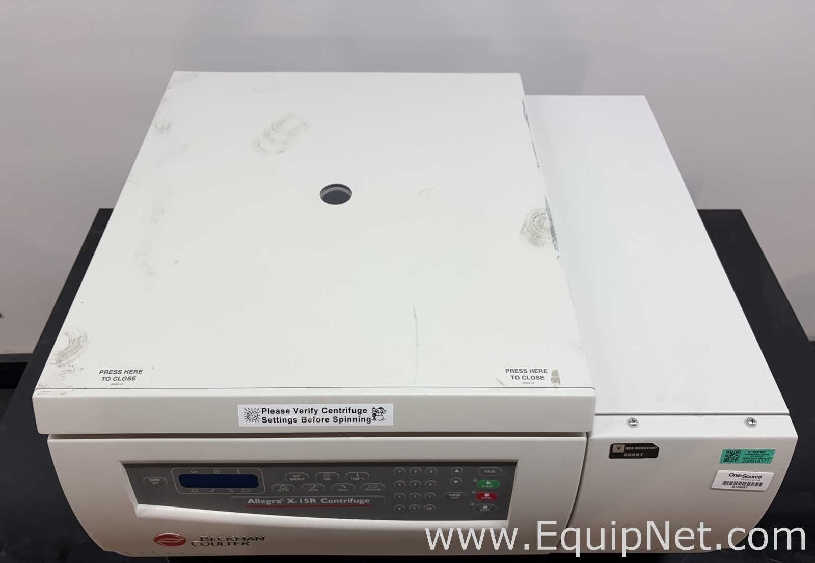 Centrífuga para Laboratórios Beckman Coulter Allegra X-15R