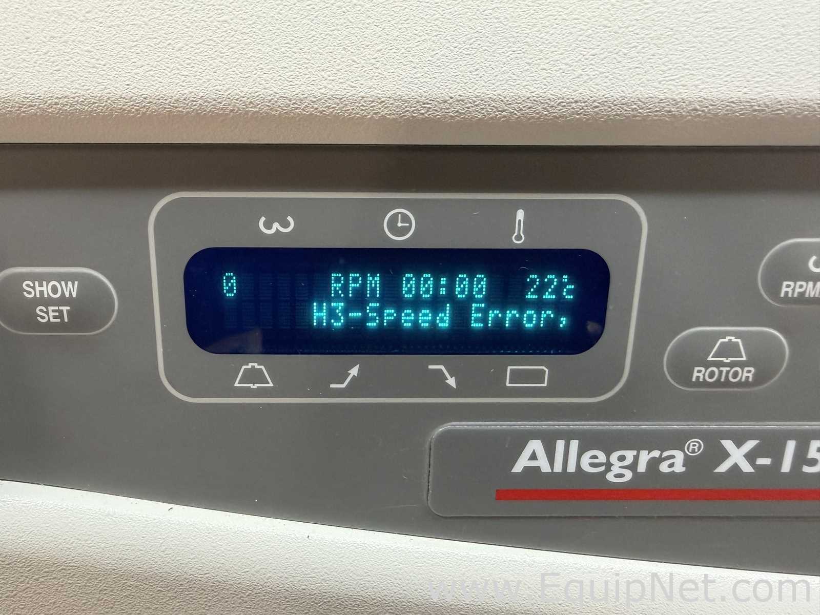 Centrífuga para Laboratórios Beckman Coulter Allegra X-15R