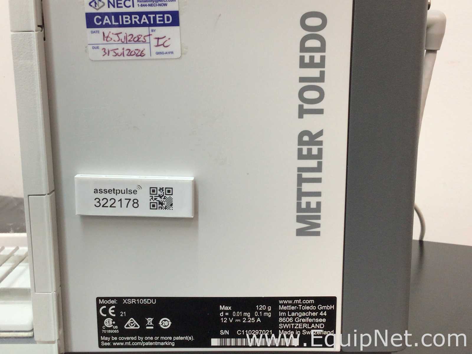 Mettler Toledo XSR105DU Balance